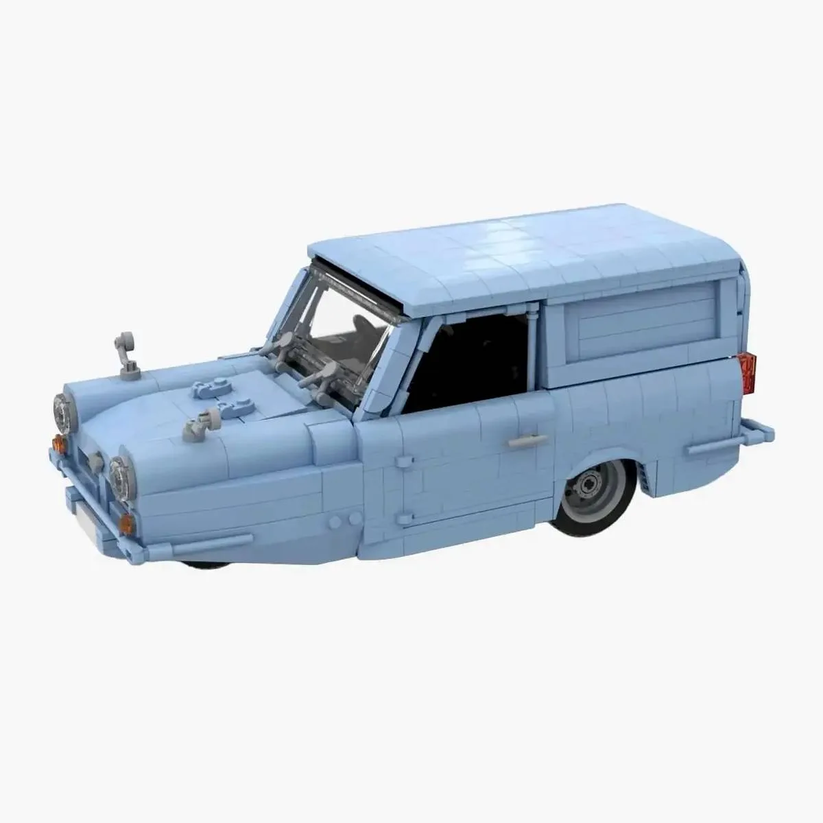 BlueBrixx Camionnette anglaise à trois roues (BB-107468) - prix | Brick Broker