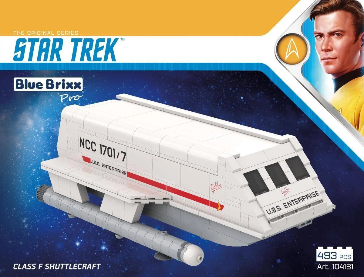 BlueBrixx Navette de classe F de STAR TREK (BB-104181) - prix | Brick Broker