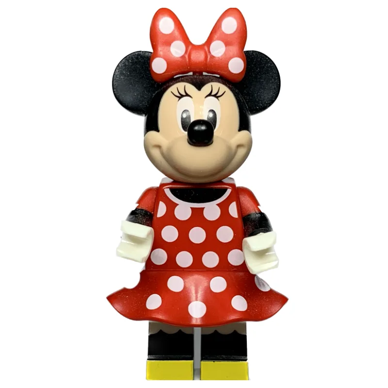 Minnie Mouse with Red with White Spots Dress… — minifigurine LEGO | Brick Broker