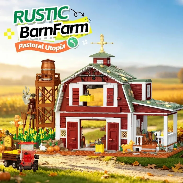JIESTAR Grange de ferme rustique (JS-68003) - prix | Brick Broker