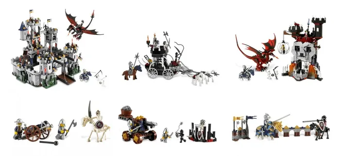 LEGO Collection Castle version américaine (K7094-1) - prix | Brick Broker