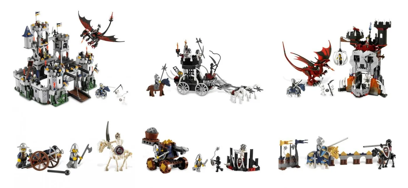 LEGO Collection Castle version américaine (K7094-1) - prix | Brick Broker