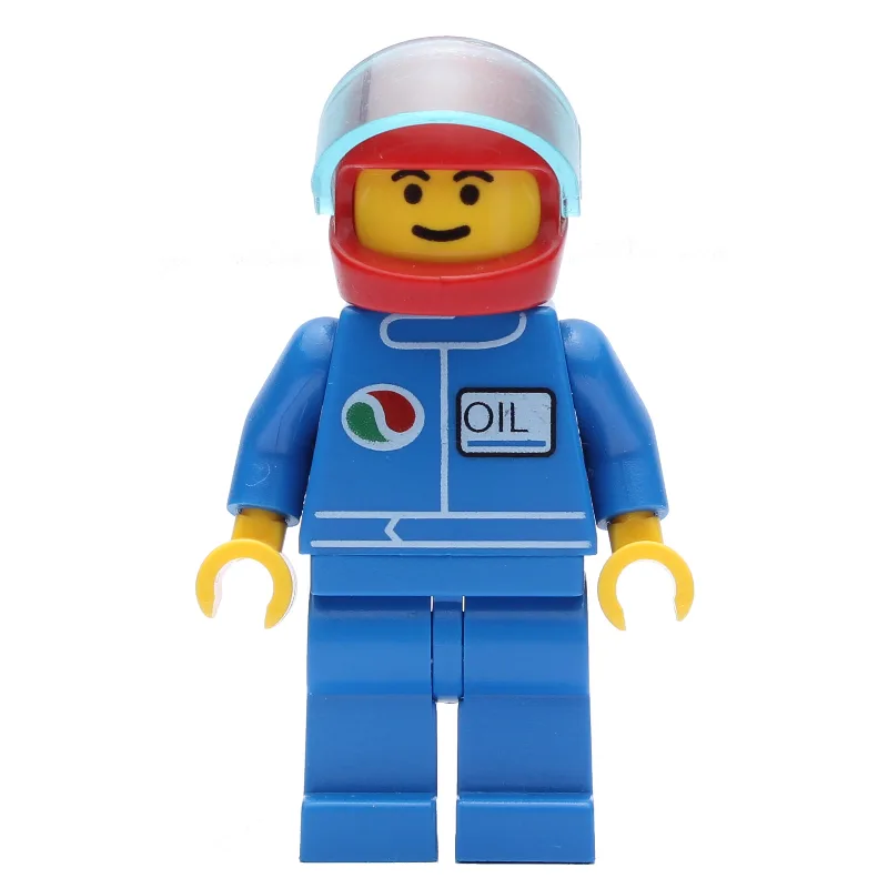 Racer, Blue Jacket with Octan Logo, Blue Legs… — minifigurine LEGO | Brick Broker