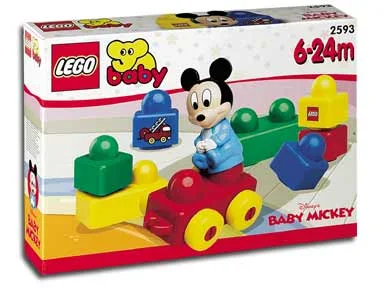 LEGO 2593 Bébé Mickey - prix et où acheter | Brick Broker