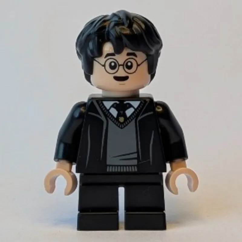 Harry Potter, Black School Uniform, Short Legs — minifigurine LEGO | Brick Broker
