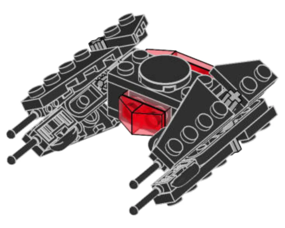 LEGO 911954 Le TIE Silencer de Kylo Ren - prix | Brick Broker