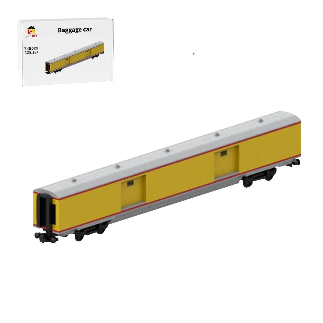LesDiy Wagon à bagages ferroviaire (LESDIY-3618512) - prix | Brick Broker