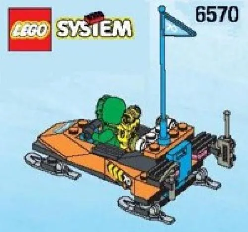 LEGO 6570 Moto-neige - prix et où acheter | Brick Broker