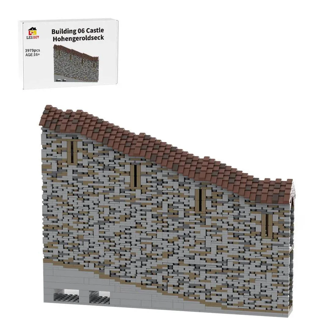 LesDiy Bâtiment 06 Château de Hohengeroldseck - Mur de château (LESDIY-3626207) - prix | Brick Broker
