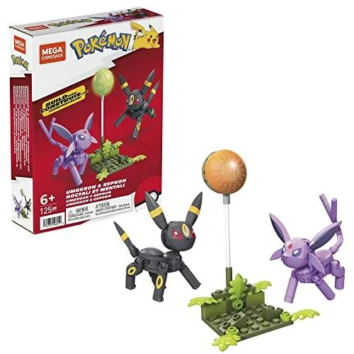 Mattel MEGA Pokémon™ Noctali & Mentali (HGC21) - prix | Brick Broker