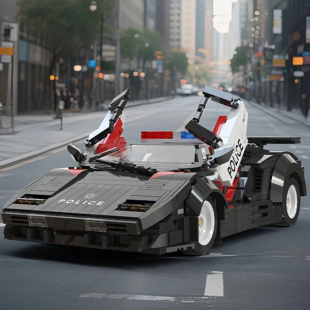 Xbert Super voiture de police (XBERT-66121) - prix | Brick Broker