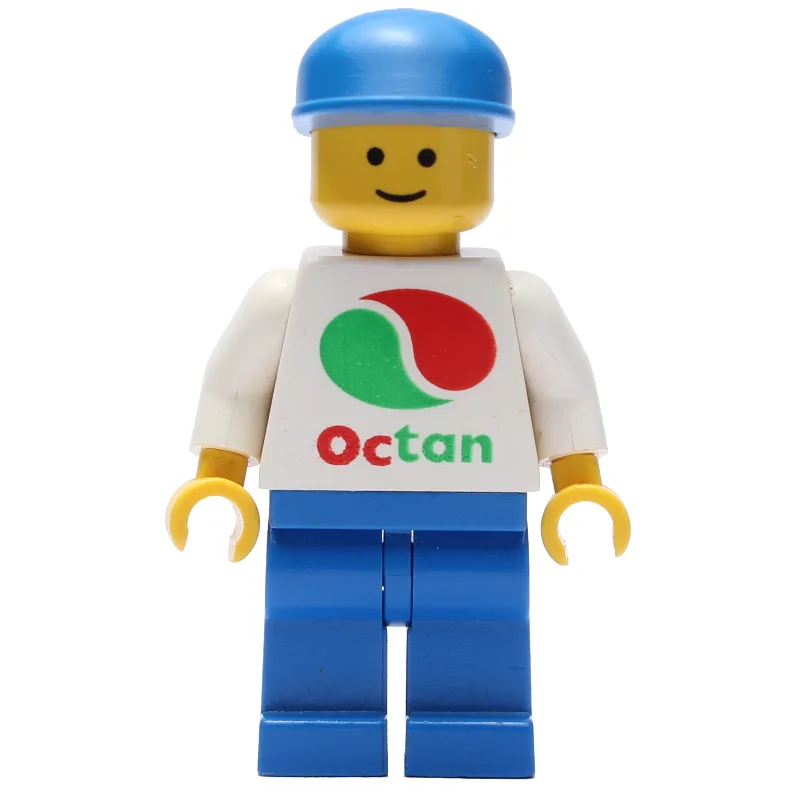 White Torso Octan, Blue Legs, Blue Cap — dans quels sets LEGO ? (fig-009492) | Brick Broker