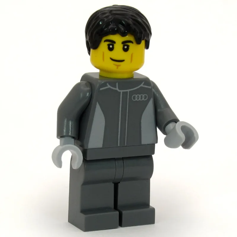 Audi Revolut F1 Driver, Black Hair — dans quels sets LEGO ? (fig-017478) | Brick Broker