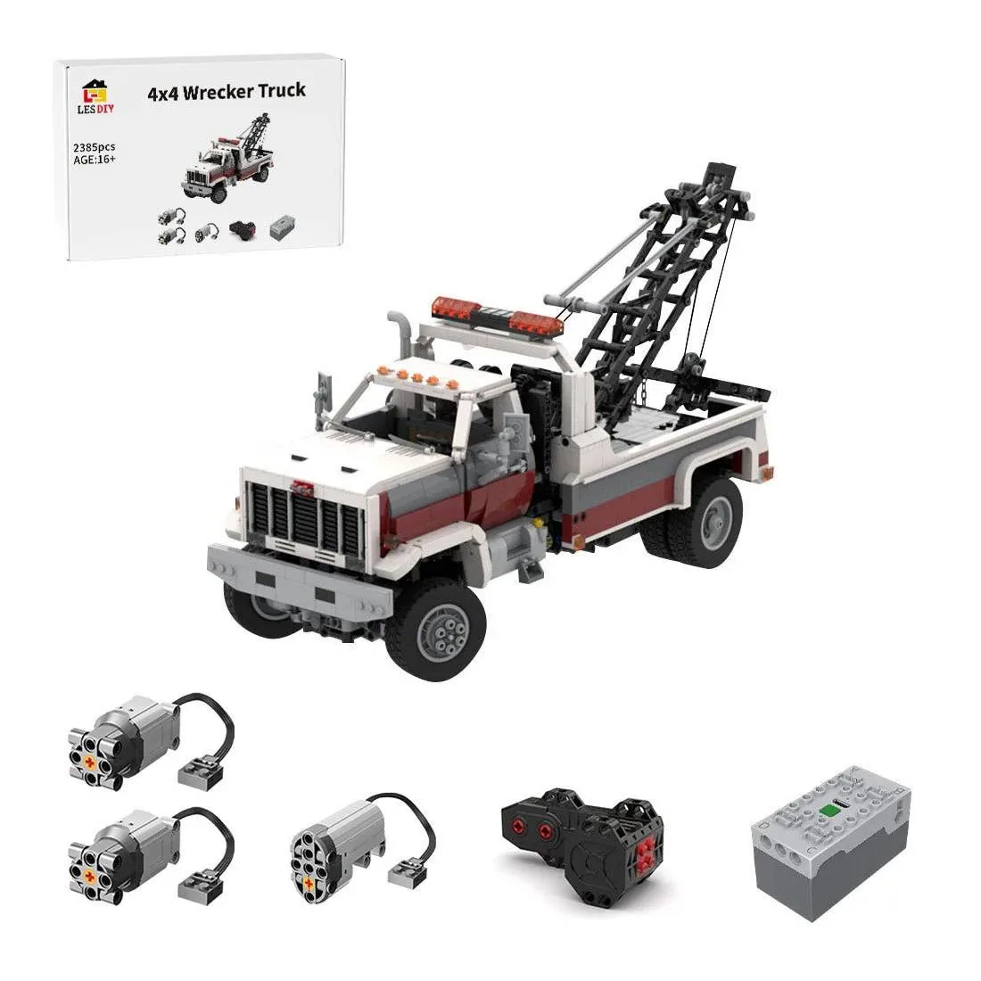 LesDiy Camion dépanneuse 4x4 (LESDIY-3633530) - prix | Brick Broker