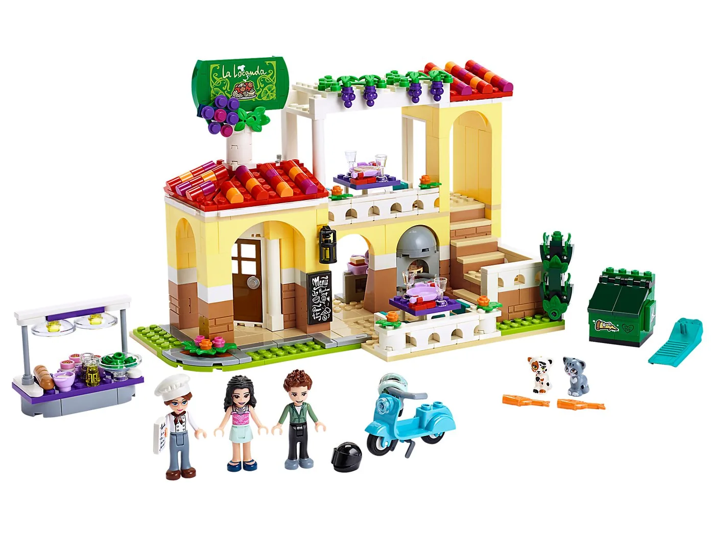 LEGO 41379 Restaurant de la ville de Heartlake - prix | Brick Broker