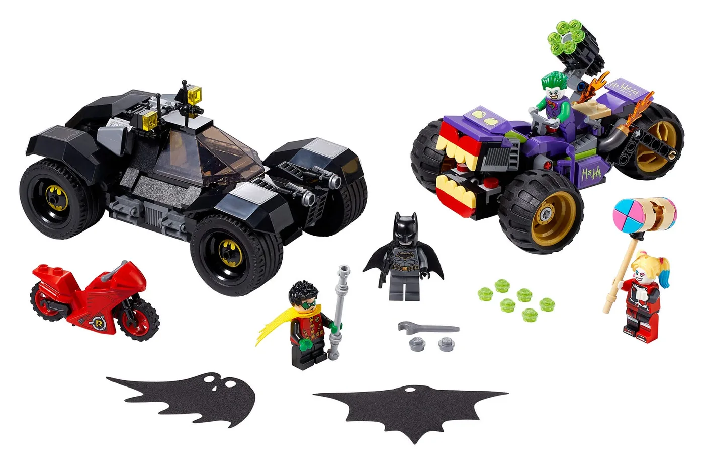 LEGO 76159 La Course-poursuite en Tricycle du Joker - prix | Brick Broker