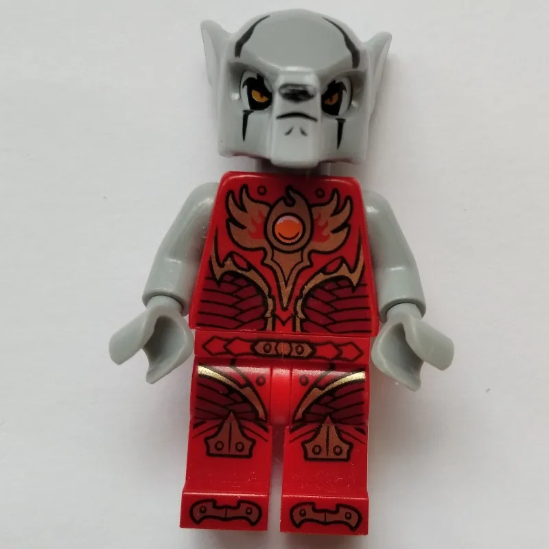 Worriz in Fire Chi Outfit with Light Bluish G… — minifigurine LEGO | Brick Broker