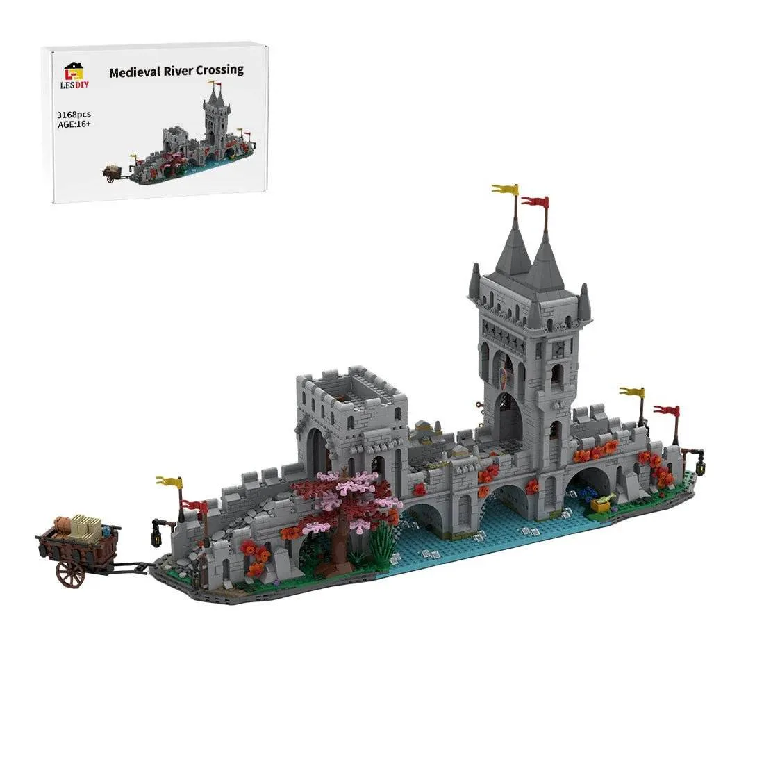 LesDiy Traversée de rivière médiévale (LESDIY-3652076) - prix | Brick Broker