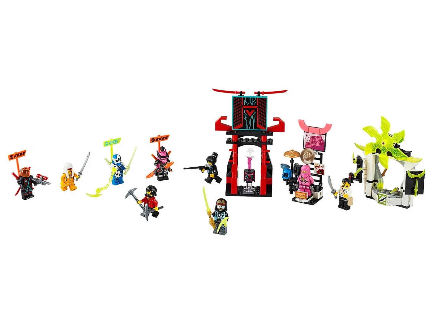 LEGO 71708 Marché du joueur - prix et où acheter | Brick Broker
