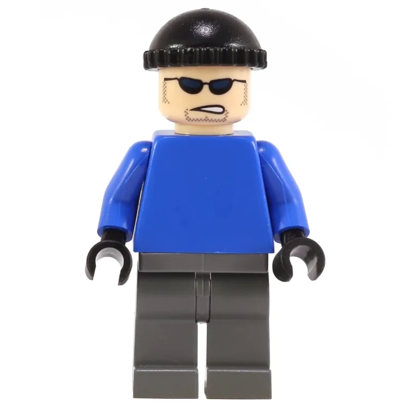 Mr. Freeze's Henchman with Plain Blue Torso — minifigurine LEGO | Brick Broker