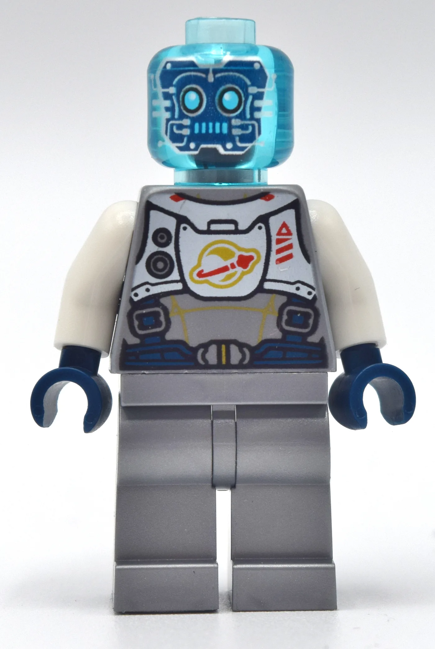 Droid - Flat Silver Torso, Legs, Trans-Light… — minifigurine LEGO | Brick Broker