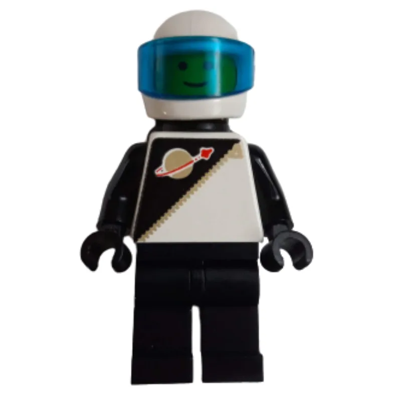 Futuron Spaceman, Black with Airtanks and Dar… — minifigurine LEGO | Brick Broker