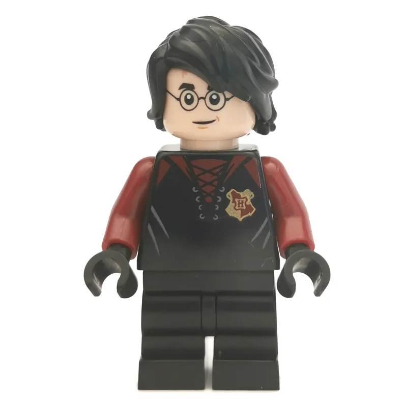 Harry Potter, Tournament Uniform Black and Da… — minifigurine LEGO | Brick Broker