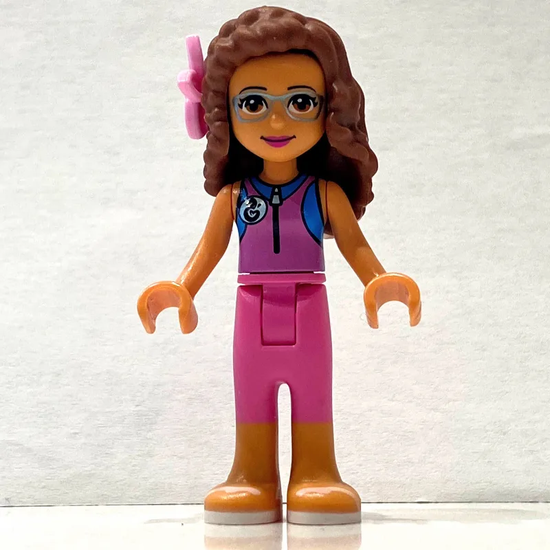 Olivia - Dark Pink Wet Suit, Flower — dans quels sets LEGO ? (fig-010344) | Brick Broker
