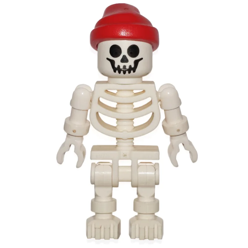 Skeleton, Standard Face, Red Bandana — dans quels sets LEGO ? (fig-005885) | Brick Broker