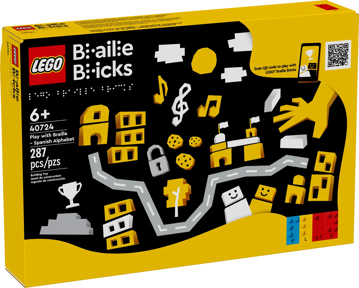LEGO 40724 Jouer avec le Braille - Alphabet Espagnol - prix | Brick Broker