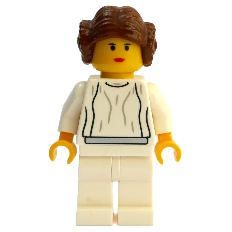 Princess Leia, White Robe, Yellow Skin (3626c… — minifigurine LEGO | Brick Broker