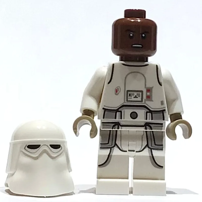 Snowtrooper, White Hips, Reddish Brown Head — minifigurine LEGO | Brick Broker