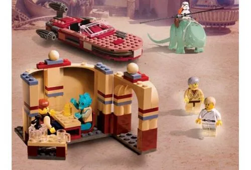 LEGO 4501 Cantina de Mos Eisley, édition boîte de la trilogie originale - prix | Brick Broker