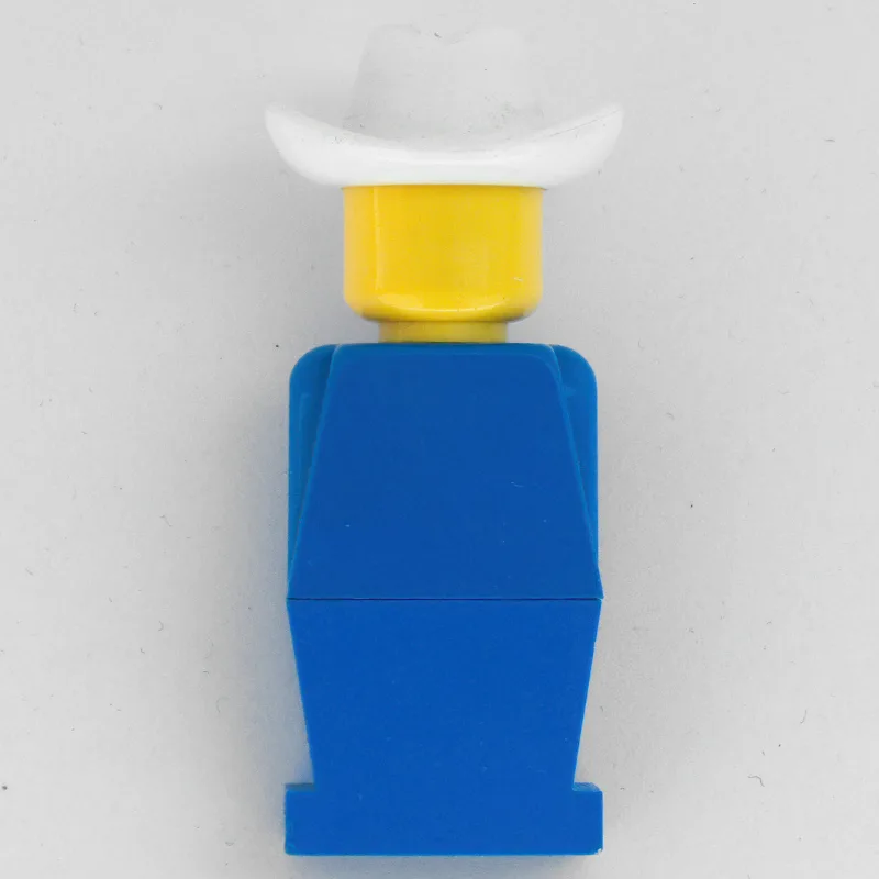 LEGOLAND Blue Torso, Blue Legs, White Cowboy… — minifigurine LEGO | Brick Broker