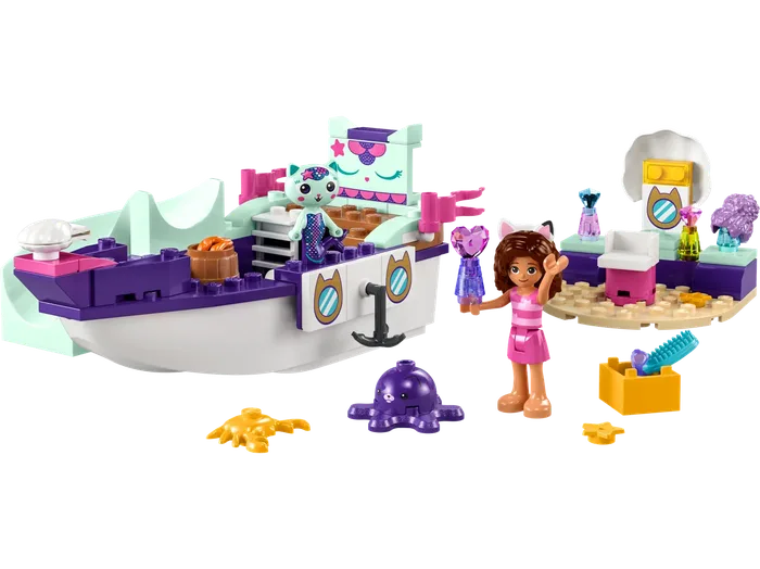 LEGO 10786 Le bateau et le spa de Gabby et MerCat - prix | Brick Broker