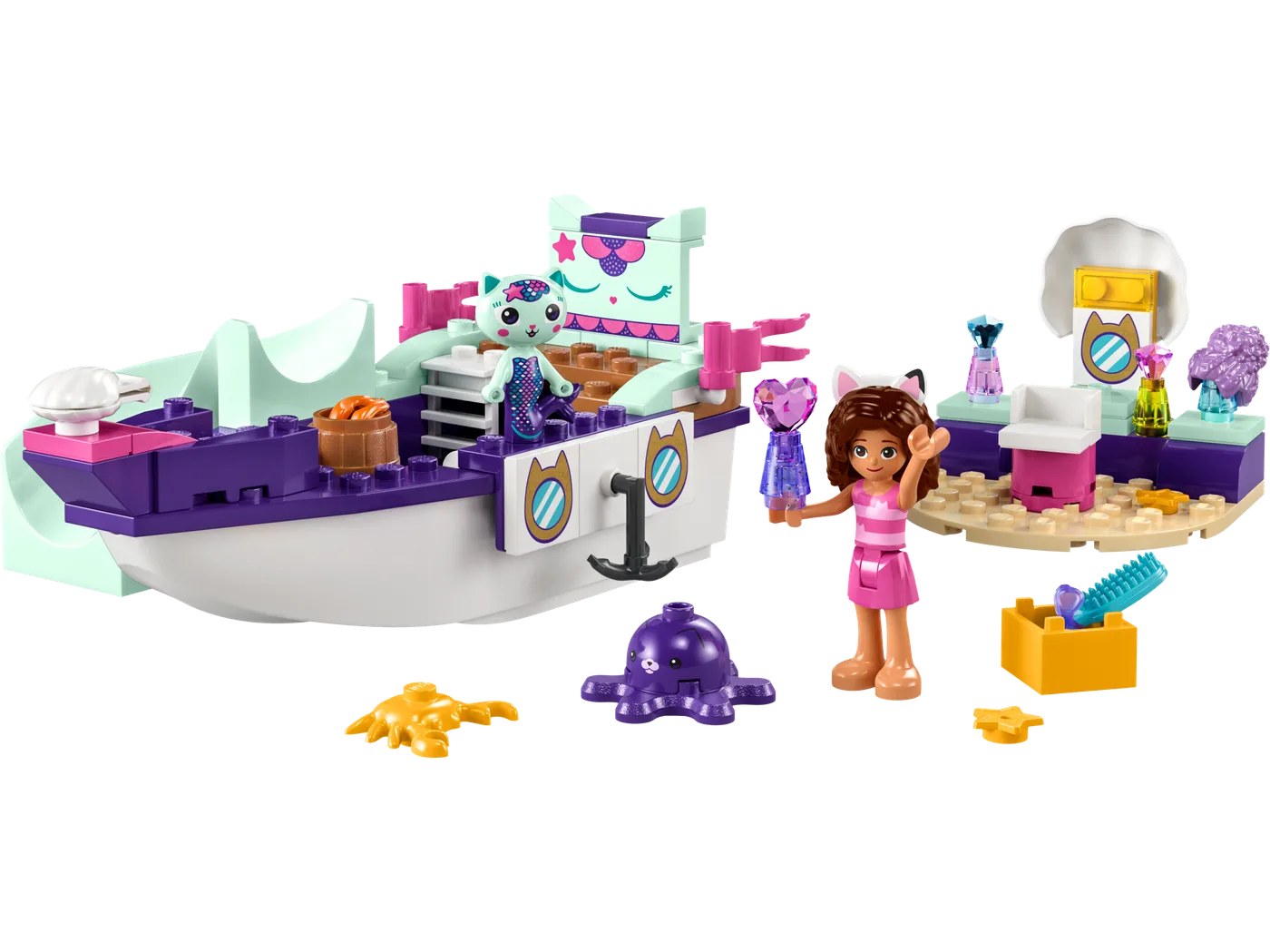 LEGO 10786 Le bateau et le spa de Gabby et MerCat - prix | Brick Broker