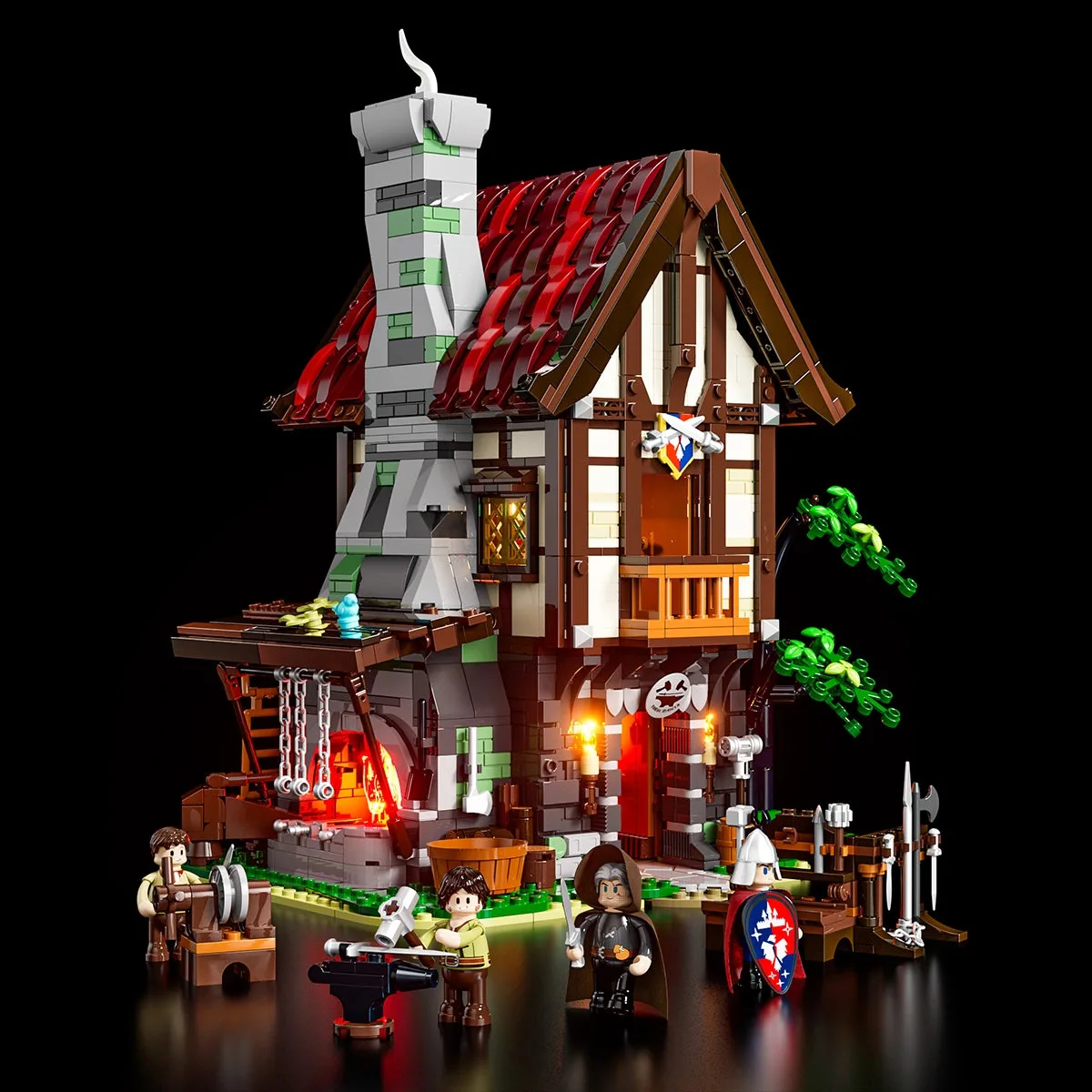 Lumibricks La maison de la forge (LUMI-F9040) - prix | Brick Broker