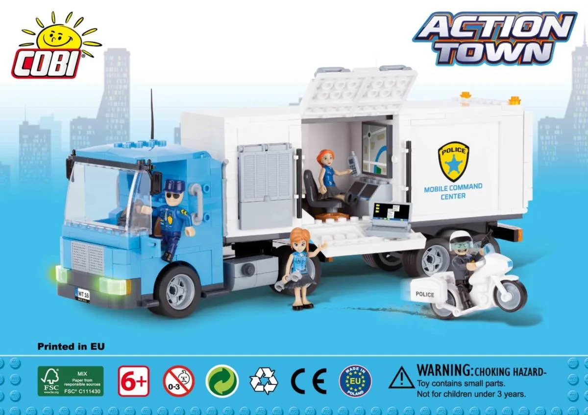 COBI Centre de commandement mobile de la police (COBI-1573) - prix | Brick Broker