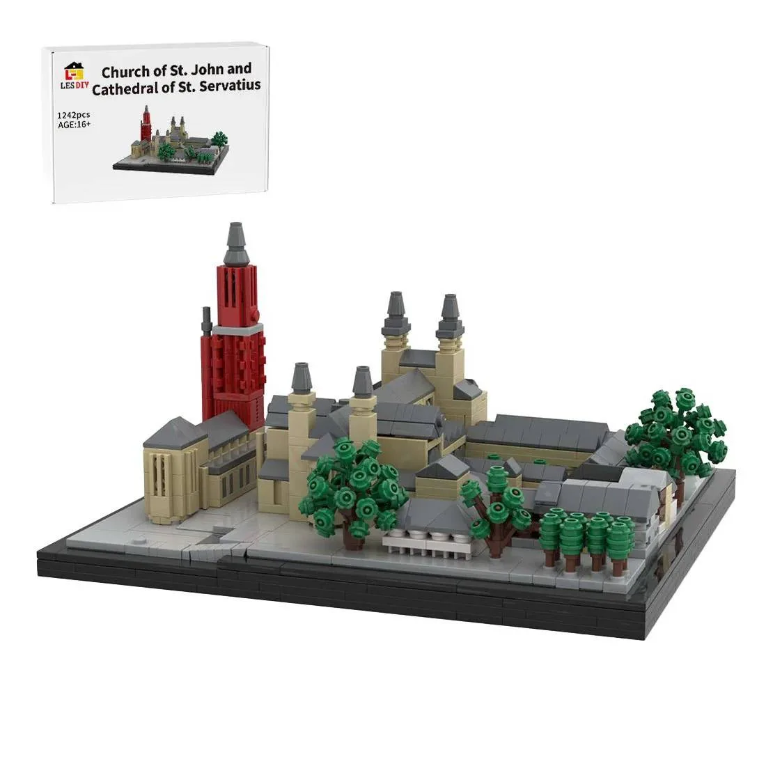 LesDiy Église Saint-Jean et Basilique Saint-Servais, Maastricht, Pays-Bas (LESDIY-3667673) - prix | Brick Broker