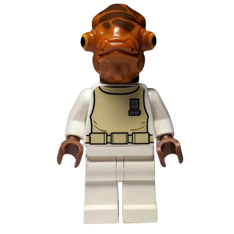 Admiral Ackbar, White Outfit — dans quels sets LEGO ? (fig-003713) | Brick Broker