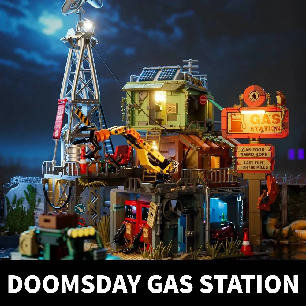 iambrick Station-service de l'apocalypse (IAB-30901) - prix | Brick Broker