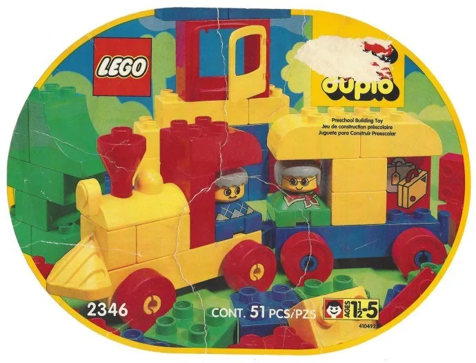 LEGO 2346 Valise ovale de train - prix et où acheter | Brick Broker
