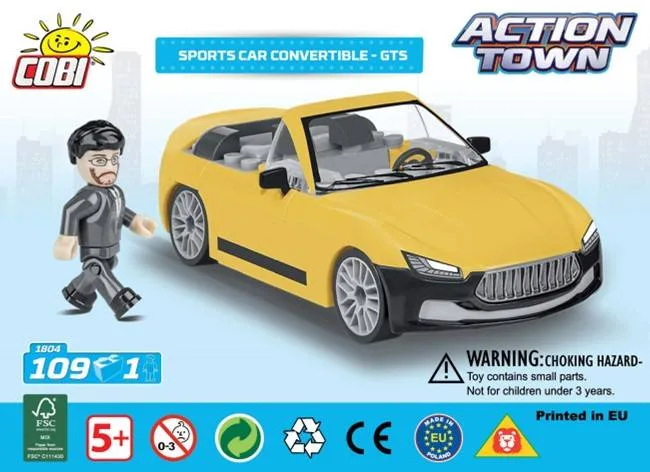 COBI Voiture de sport décapotable - GTS (COBI-1804) - prix | Brick Broker