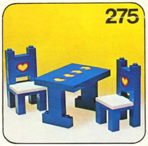 LEGO 275 Table et Chaises - prix et où acheter | Brick Broker