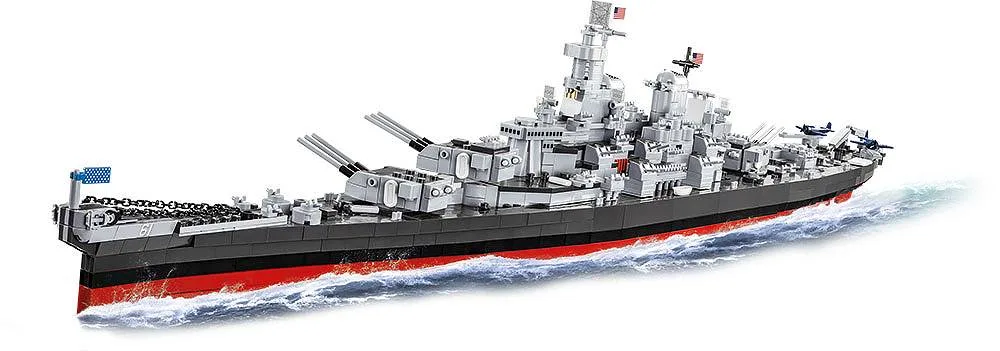 COBI Navire de guerre Iowa (4 en 1) - Édition Exécutive (COBI-4836) - prix | Brick Broker