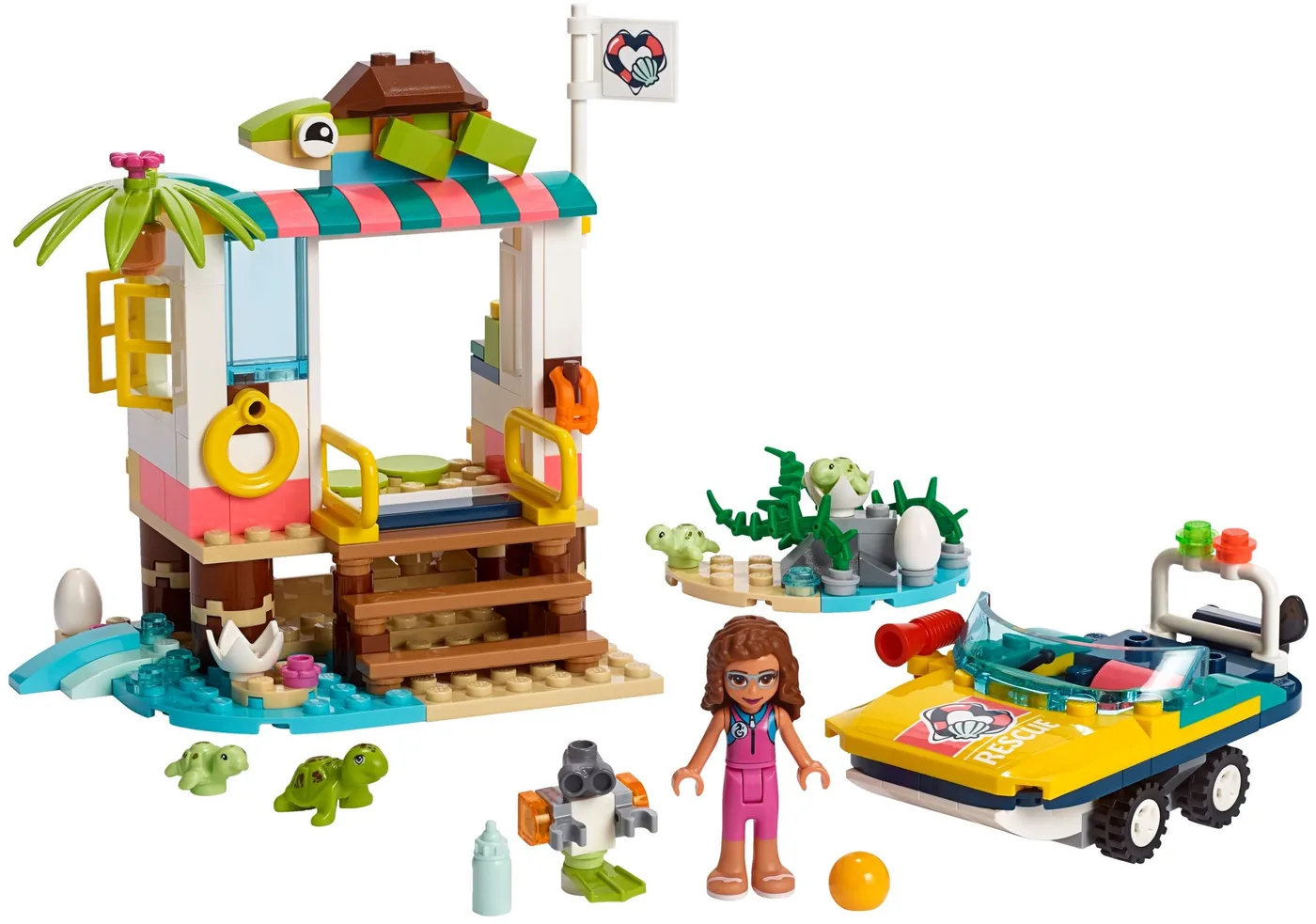 LEGO 41376 La Mission de Secours des Tortues - prix | Brick Broker