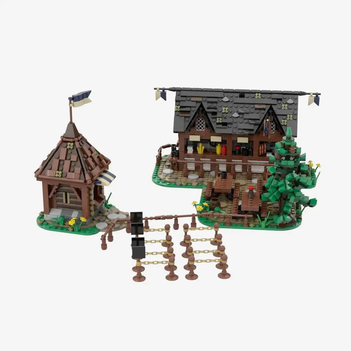 BlueBrixx Château de Blaustein - Expansion Tourisme (BB-108926) - prix | Brick Broker