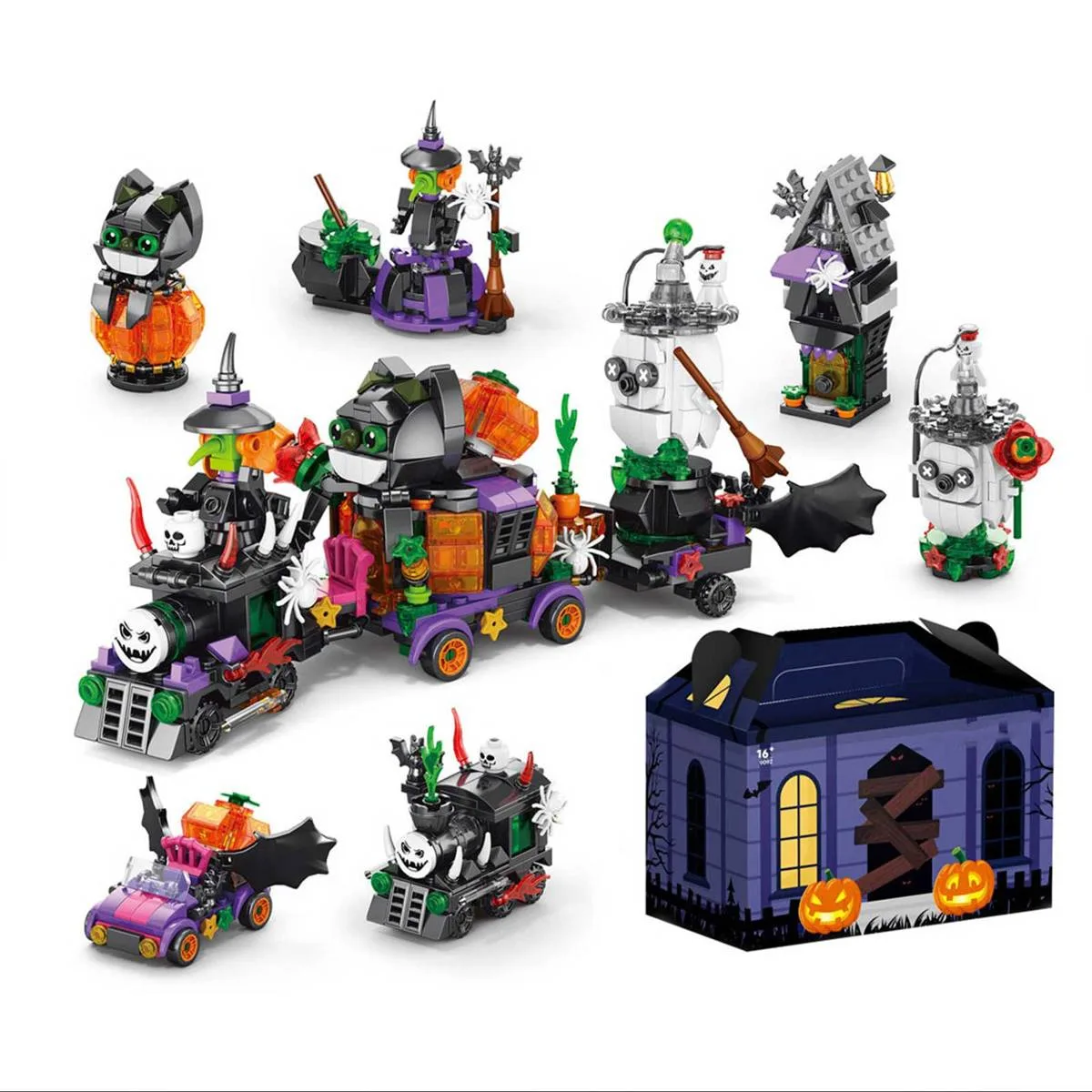 LesDiy 6-in-1 Halloween Ghost Train Assembly (LESDIY-3583761) - prix | Brick Broker