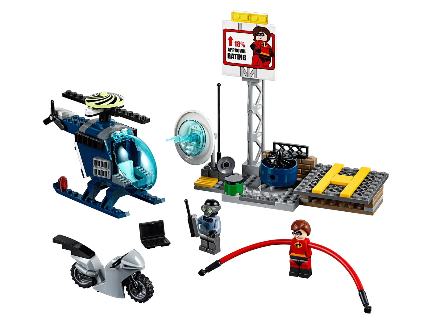 LEGO 10759 La poursuite sur les toits d'Elastigirl - prix | Brick Broker
