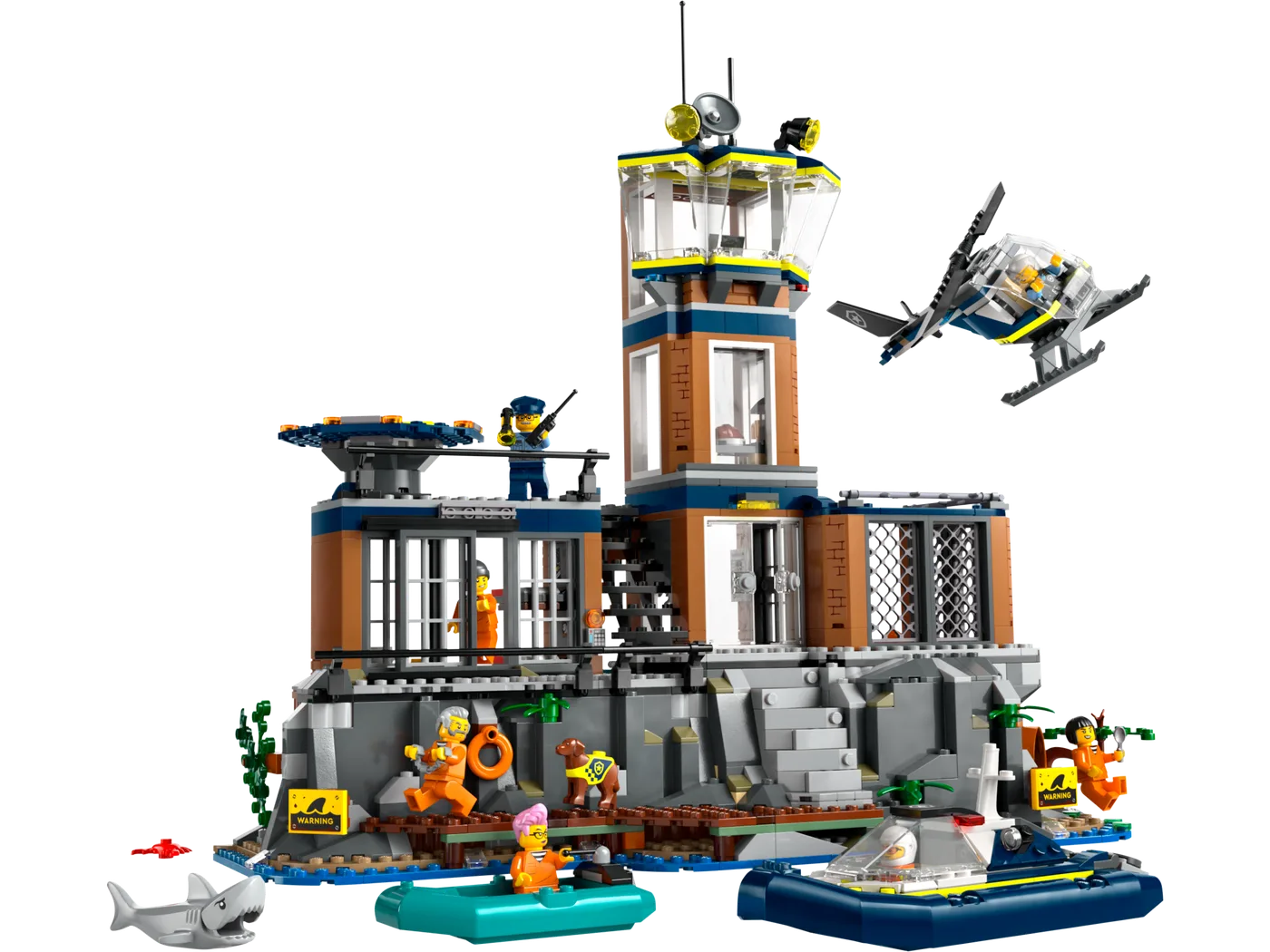 LEGO 60419 Île de la prison de police - prix | Brick Broker